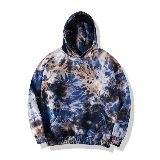 Title 6, Plus velvet thick tie-dye sweater