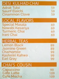 Tea Halt menu 8