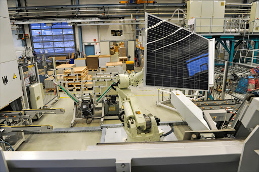 Solar panel manufacturer. File photo.