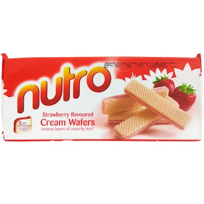 Nutro Wafers - Strawberry Cream - 75 g