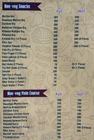 Samadhan Saoji menu 5