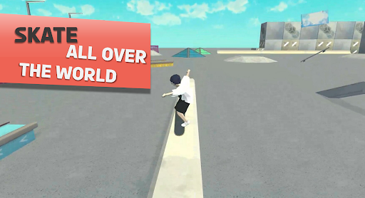 Screenshot skateboard games Skate Verse