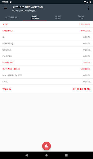 Yönetimcell  Aidat Takip Sistemi