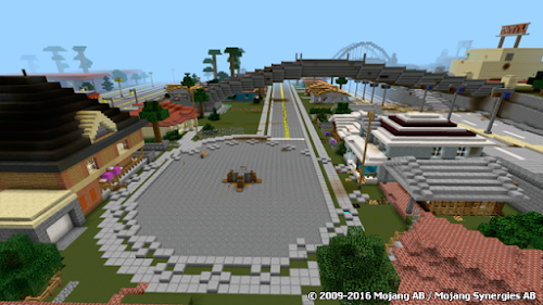 Android application San Andreas City map for MCPE screenshort