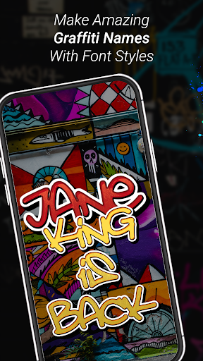 Screenshot Graffiti Art Name & Logo Maker