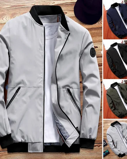 Men Business Jacket Brand Clothing Mens Jackets and Coats... - 2