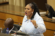 Gauteng MEC for finance Nomantu Nkomo-Ralehoko delivered her budget speech on Wednesday at the provincial legislature. File photo.