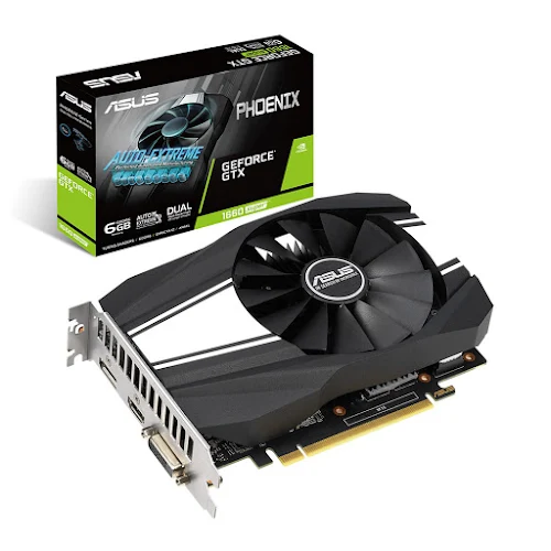 Card màn hình ASUS Phoenix GeForce GTX 1660 SUPER 6GB GDDR6 (PH-GTX1660S-6G)