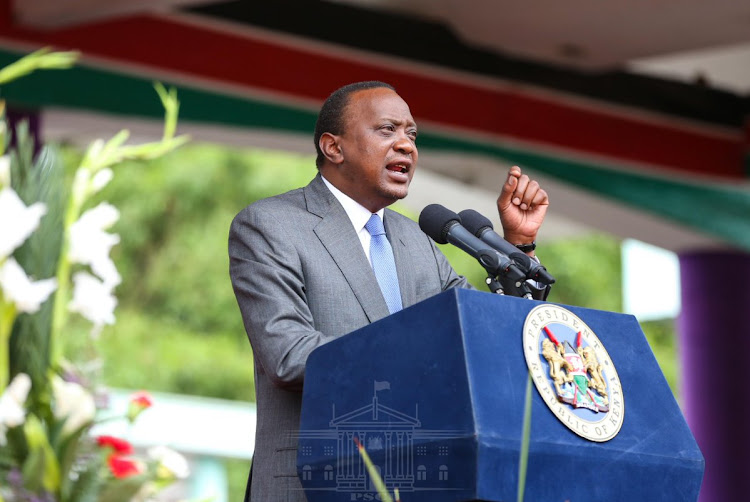 President Uhuru Kenyatta.