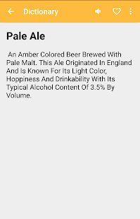 Beer Dictionary A-Z Screenshots 1