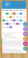 Calendario Festivos Colombia Screenshot