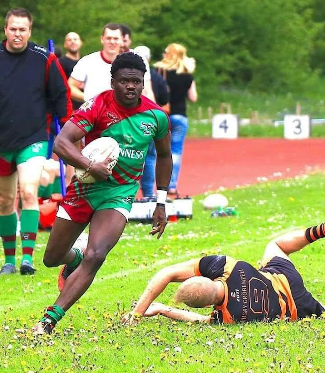 Welland Mugani in action during a past tournament in Germany