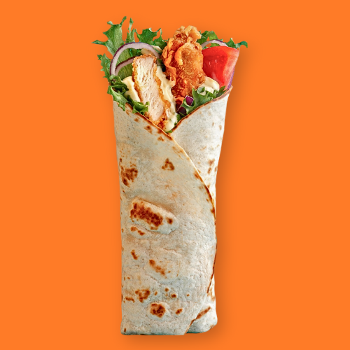 Crispy Tandoori Chicken Shawarma