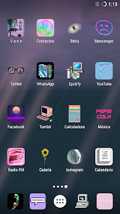 Vaporwave n Aesthetic live wallpaper FREE - náhled