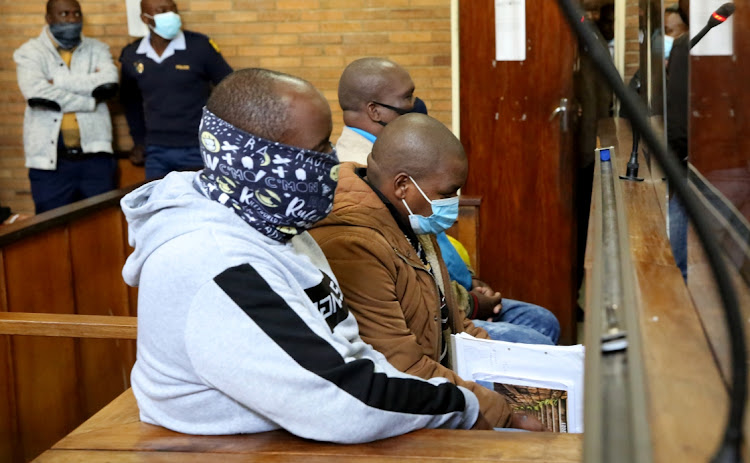 Sipho Mkhatswha, Phillemon Lukhele and Mduduzi Gama, accused of murdering Hillary Gardee, will appear at the Nelspruit magistrate's court where they will apply for bail.