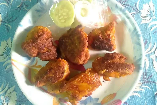 Chicken Pakora [6 Pieces] With Salad