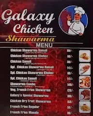 Galaxy Food Court menu 4