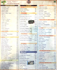 Satya krishna Agra Foods menu 1