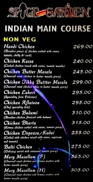 Spice Garden menu 8