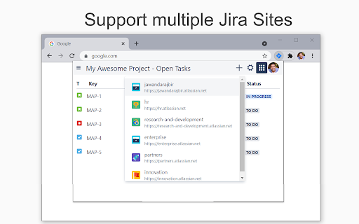 Jira for Chrome