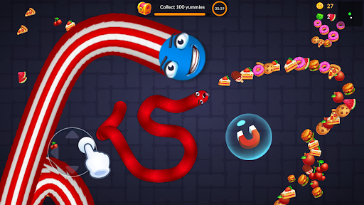 Screenshot Snake vs Worms: Fun .io Zone