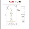 Miếng Dán Ppf Chống Xước 7 Màu, Chống Xước Lưng Máy Điện Thoại Cực Tốt Dành Cho Iphone 7 - 13 Promax - Kaze Store