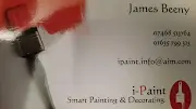 iPaint Smart Painting & Decorating with James Beeny  Logo