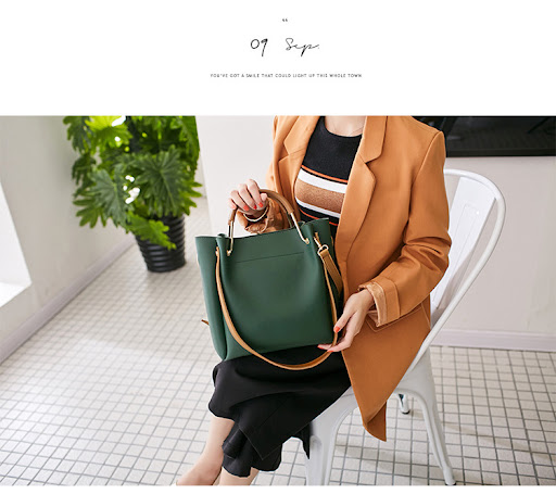 Title 7, Womens Handbag Large Capacity Casual Tote Bag ...