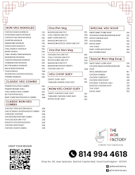 The Wok Factory menu 3