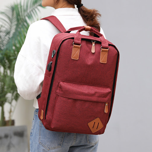 Title 6, Mens Business Casual USB Computer Backpack Lar...