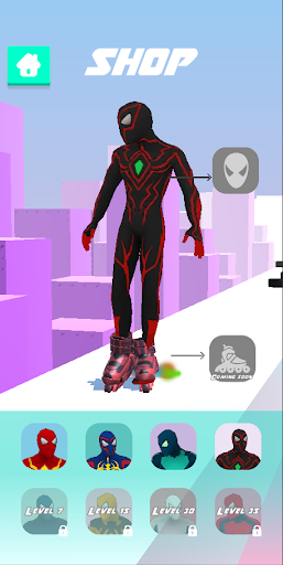 Screenshot SuperHeroes Skates: Sky Roller