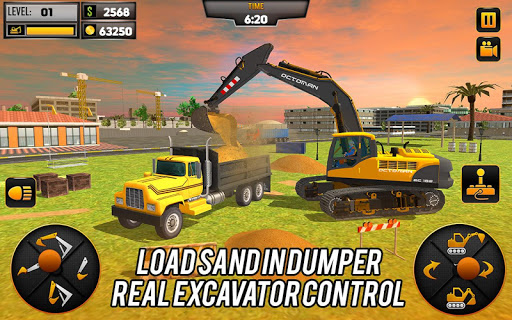 Heavy Excavator Crane Game Construction Sim 2019 screenshots 7