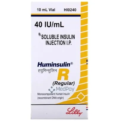 Huminsulin R 40Iu/ml Inj - 1