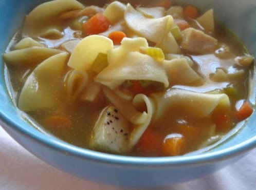 Homemade Chicken Noodle Soup!