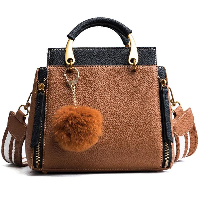 Sac à main d'hiver coréen, sacoche à bandoulière tendance avec des couleurs vives, un accessoire incontournable pour un look moderne et stylé.