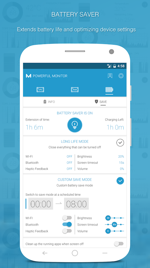   Powerful System Monitor – Capture d'écran 