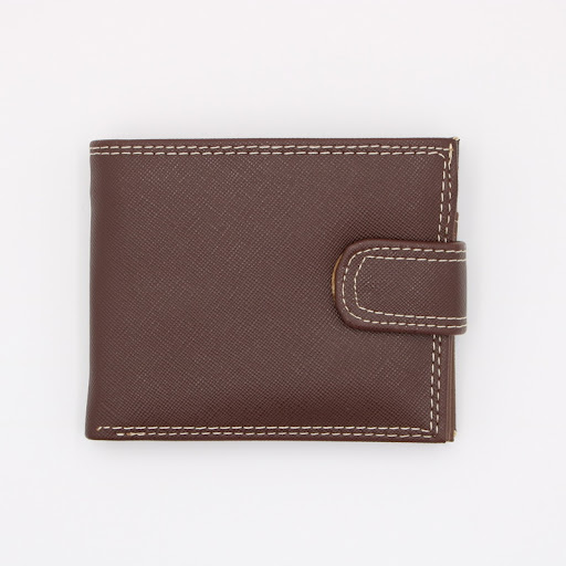 Title 3, Single zipper horizontal wallet. Securely carry...