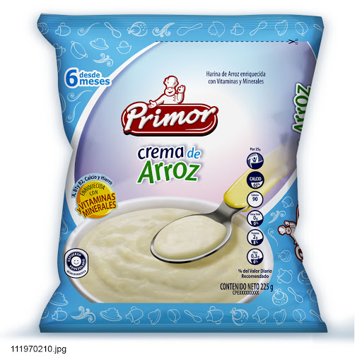 Bebida en Polvo Crema De Arroz Primor 225Gr