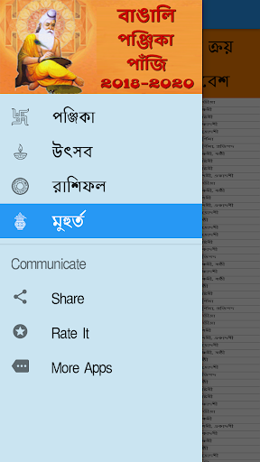 Bengali Calendar Panjika 2020