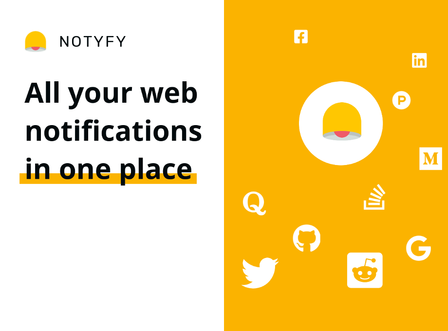 Notyfy - Web Notifications in One Place Preview image 1