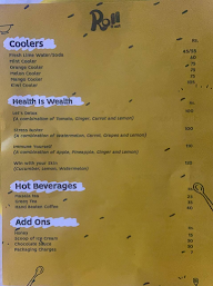 Roll It Out menu 2