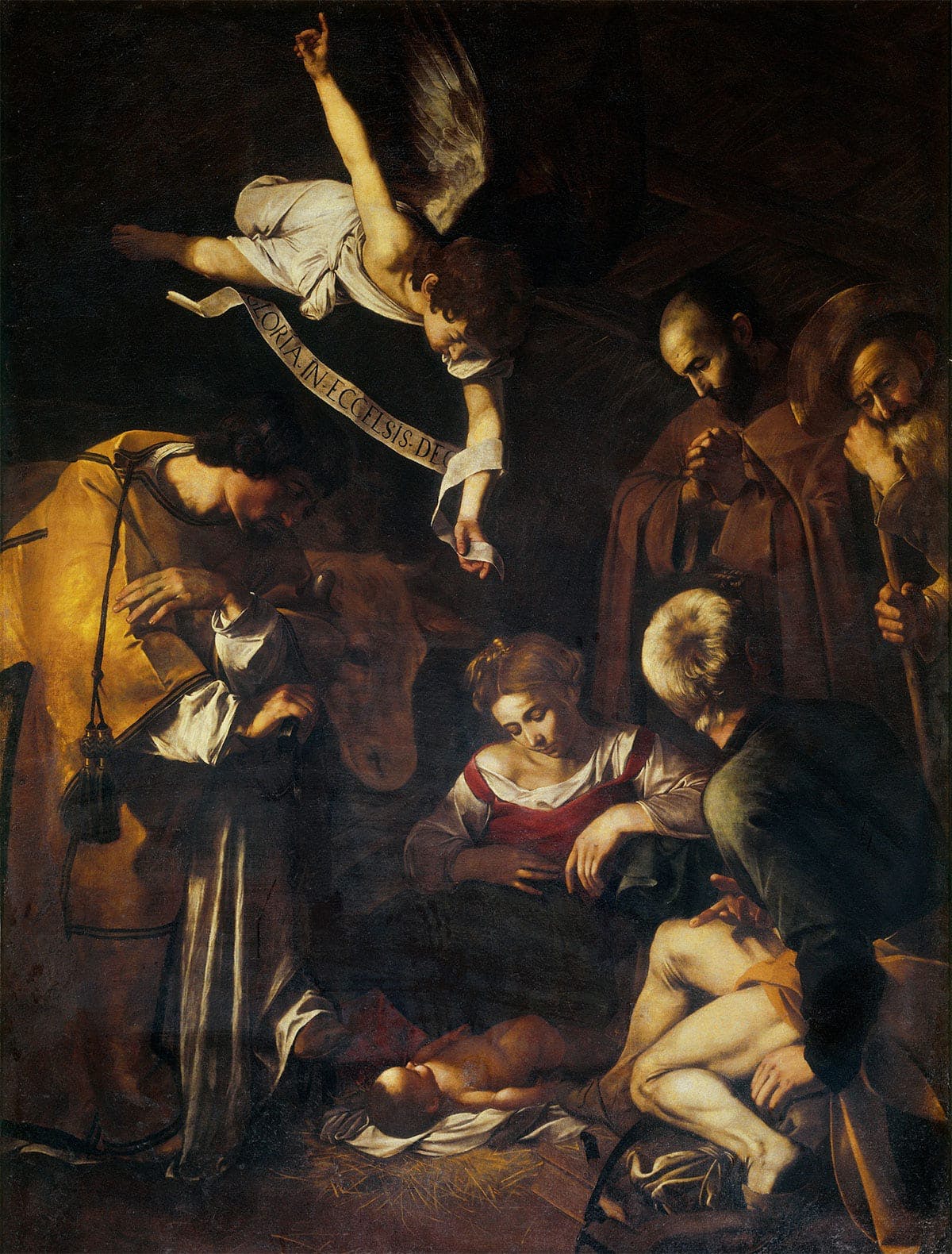 Nativity with St Francis and St Lawrence, Caravaggio, Photo Scala, Florence 2005