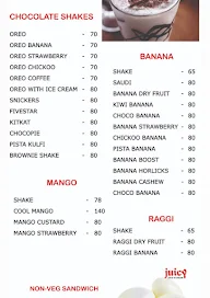 Juicy menu 1