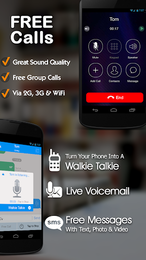 ดาวน์โหลด โทรฟรีโทร , ส่งข้อความ ฟรี รุ่น 2.5.5 สำหรับ Android