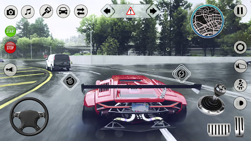 Screenshot Real Highway Driving Race Car