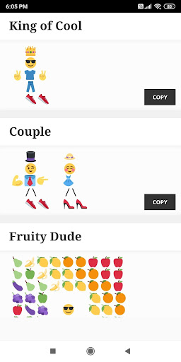 Cool Emoji Art for Message