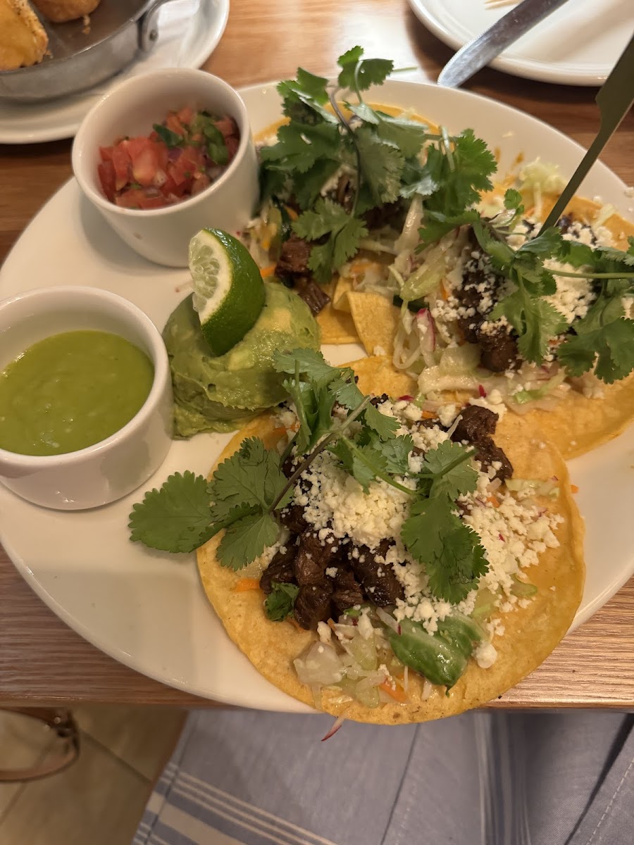 Carne asada tacos