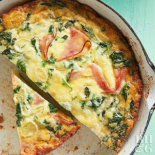 Anytime Ham and Cheese Frittata Recipe | Yummly