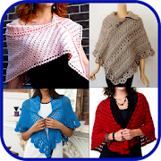 DIY Shawl Scarf knitte Crochet Pattern Ideas Home  Icon