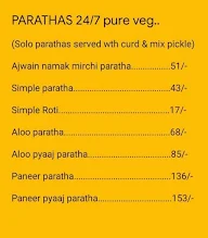 Paratha Haveli 24/7 menu 1